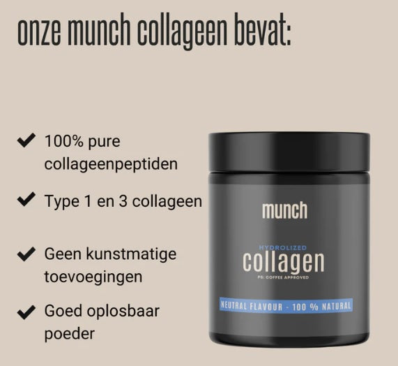 Hydrolized Collageen | Ondersteunt huid, haar & gewrichten | 100% natuurlijk | 300 gram