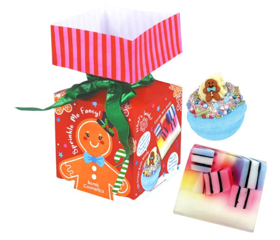 Sprinkle Me Fancy Mini Bath Bomb Cracker Gift Pack