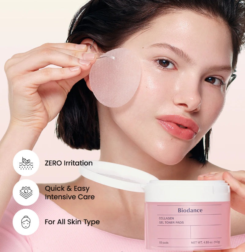 Collagen Gel Toner Pads