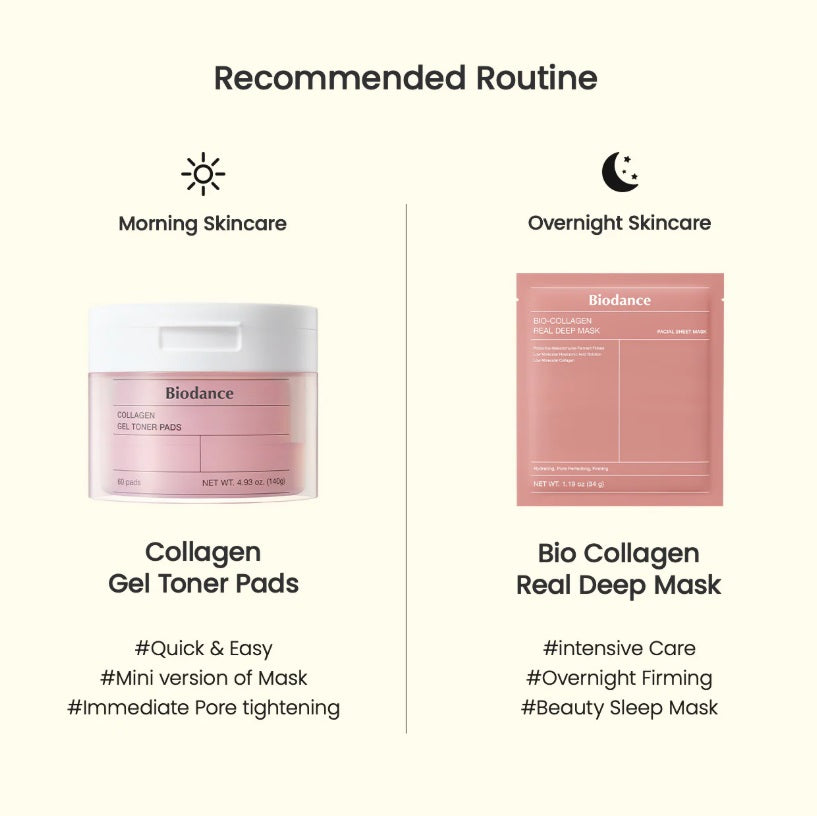 Collagen Gel Toner Pads