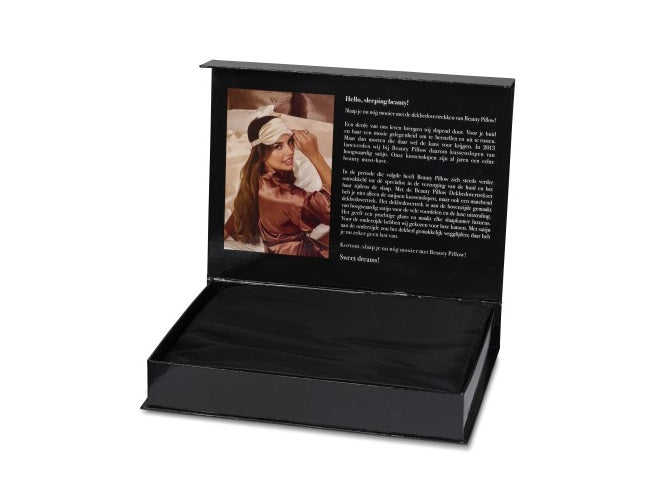 Beauty Pillow® Dekbedovertrek Set - Black 200x200/220