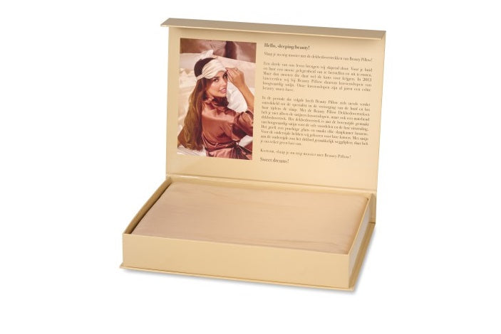 Beauty Pillow® Dekbedovertrek Set - Champagne 200x200/220