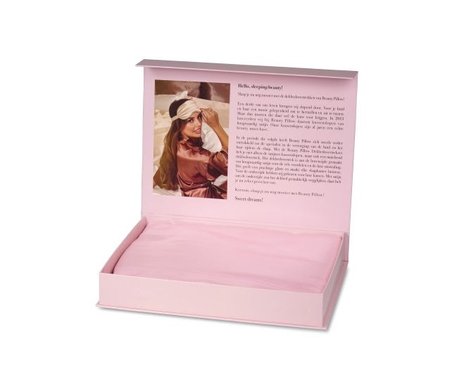 Beauty Pillow® Dekbedovertrek Set - Old Pink 200x200/220