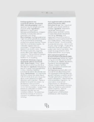 bbody NADH capsules – natuurlijke celenergie & focus van binnenuit