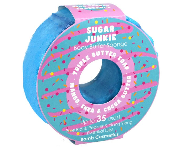 Sugar Junkie Body Buffer Sponge, tot 35 toepassingen