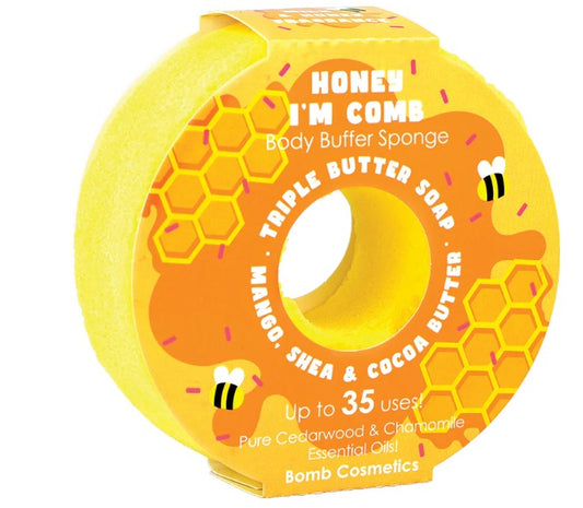 Honey I'm Comb Body Buffer Sponge, tot 35 toepassingen