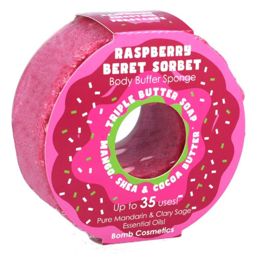 Raspberry Beret Sorbet Donut Body Buffer