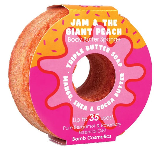 Jam & the Giant Peach Donut Body Buffer, tot 35 toepassingen