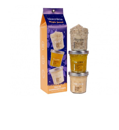 Trio van Gourmet Body Scrubs – Magic Forest Collectie