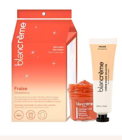 DREAM COLLECTION – HAND DUO – FRAISE GRENADE