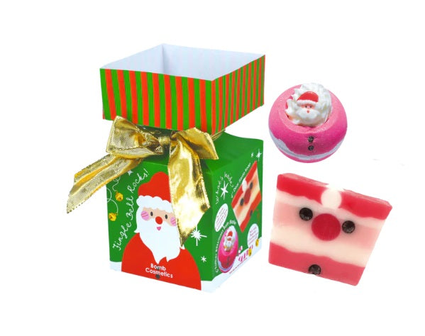 Jingle Bell Rock Mini Bath Bomb Cracker Gift Pack