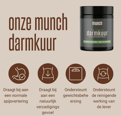 Darmkuur* | Herstelling darmflora & minder opgeblazen gevoel | 100% natuurlijk | 150 gram