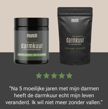 Darmkuur* | Herstelling darmflora & minder opgeblazen gevoel | 100% natuurlijk | 150 gram