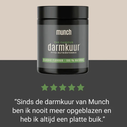 Darmkuur* | Herstelling darmflora & minder opgeblazen gevoel | 100% natuurlijk | 150 gram