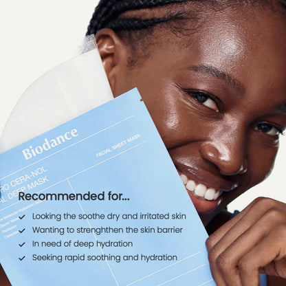NEW ! Biodance : Hydro Cera-nol Real Deep Mask Korean Beauty (4 stuks)