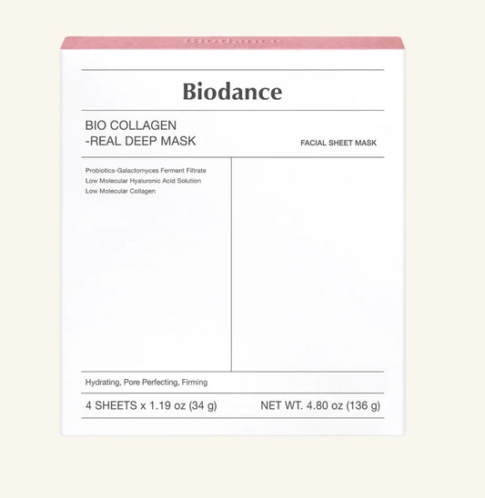 NEW ! 2x Biodance Bio Collagen-Real Deep Mask Korean Beauty