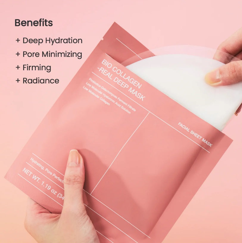 NEW ! Biodance Bio Collagen-Real Deep Mask Korean Beauty (4 stuks)