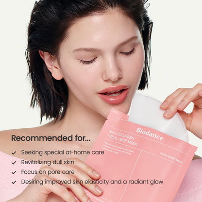 NEW ! Biodance Bio Collagen-Real Deep Mask Korean Beauty (4 stuks)
