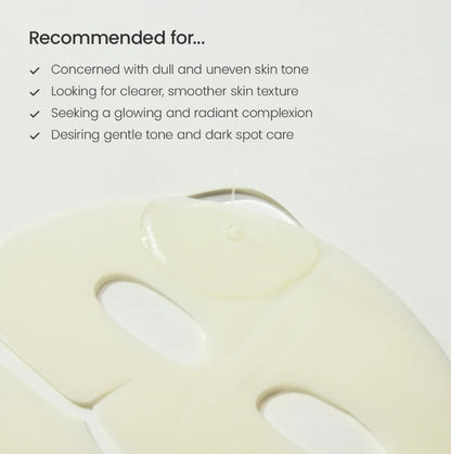 NEW !  Biodance Radiant Vita Niacinamide Real Deep Mask Korean Beauty (4stuks)