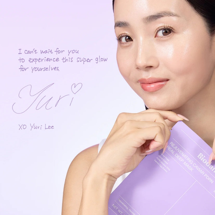 NEW ! Rejuvenating Caviar PDRN Real Deep Mask,  Korean Beauty (4stuks)