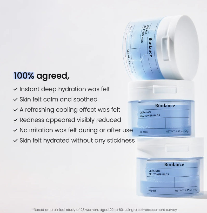 Cera-nol Gel Toner Pads
