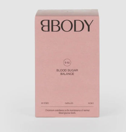 BBODY Blood Sugar Balance supplement – dagelijkse ondersteuning energie & balans