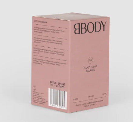 BBODY Blood Sugar Balance supplement – dagelijkse ondersteuning energie & balans