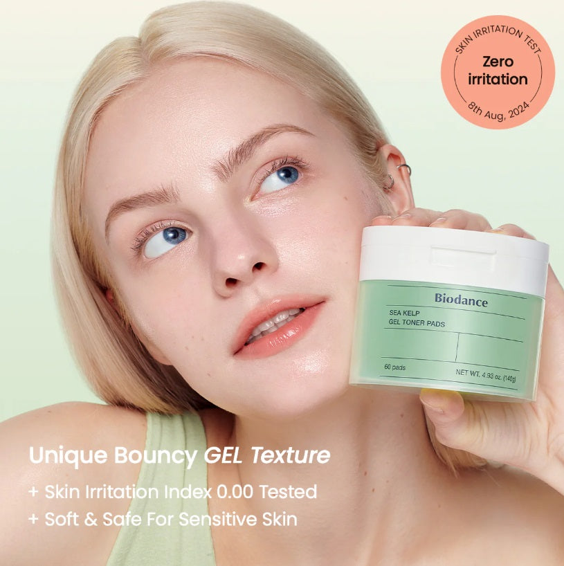 Sea Kelp Gel Toner Pads