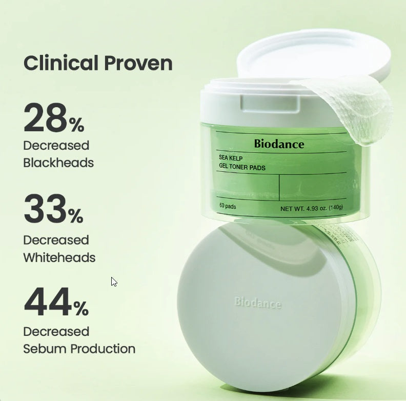 Sea Kelp Gel Toner Pads