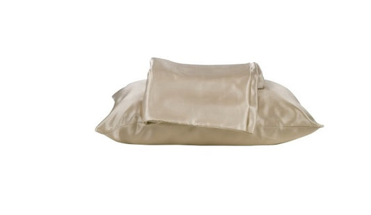 Beauty Pillow® Dekbedovertrek Set - Champagne 140x200/220