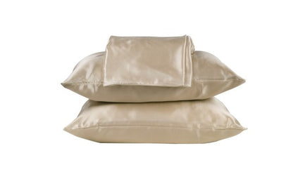 Beauty Pillow® Dekbedovertrek Set - Champagne 200x200/220
