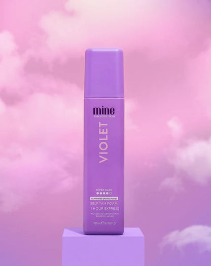 Violet Zelfbruinend Schuim