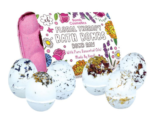 Bomb Raw Floral Therapy Bath bombs