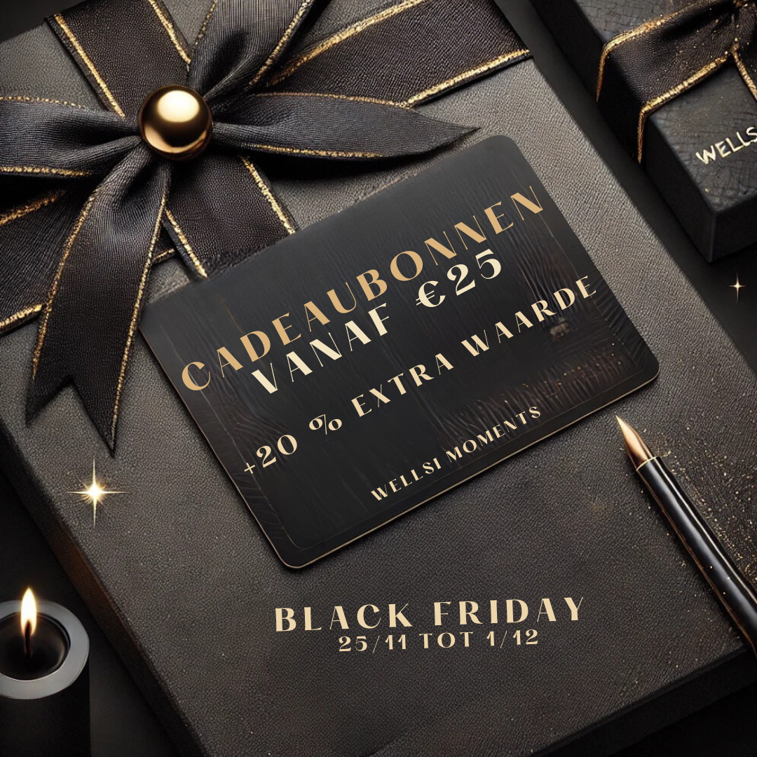 Cadeaubon op maat ( BLACK FRIDAY ACTIE van 25/11 - 2/12 )