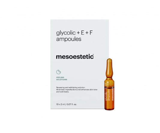Mesoestetic glycolic + E + F ampoules 10x2ml