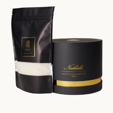 Mountain Chic Badzout 500gr – Luxe Bewaarschaal | Le Parfum de Nathalie | Wellsi Favorites