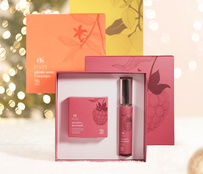 Estime & Sense Coffret Galets & eau de toilettes :MURMÛRE GOURMAND