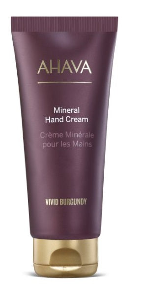 MINERAL HAND CREAM- VIVID BURGUNDY