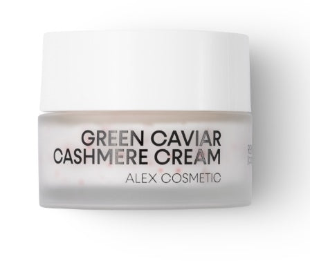 GREEN CAVIAR CASHMERE CREAM: 24-uurscrème met algenkaviaar en co-enzym Q10 voor een kasjmierzacht huidgevoel